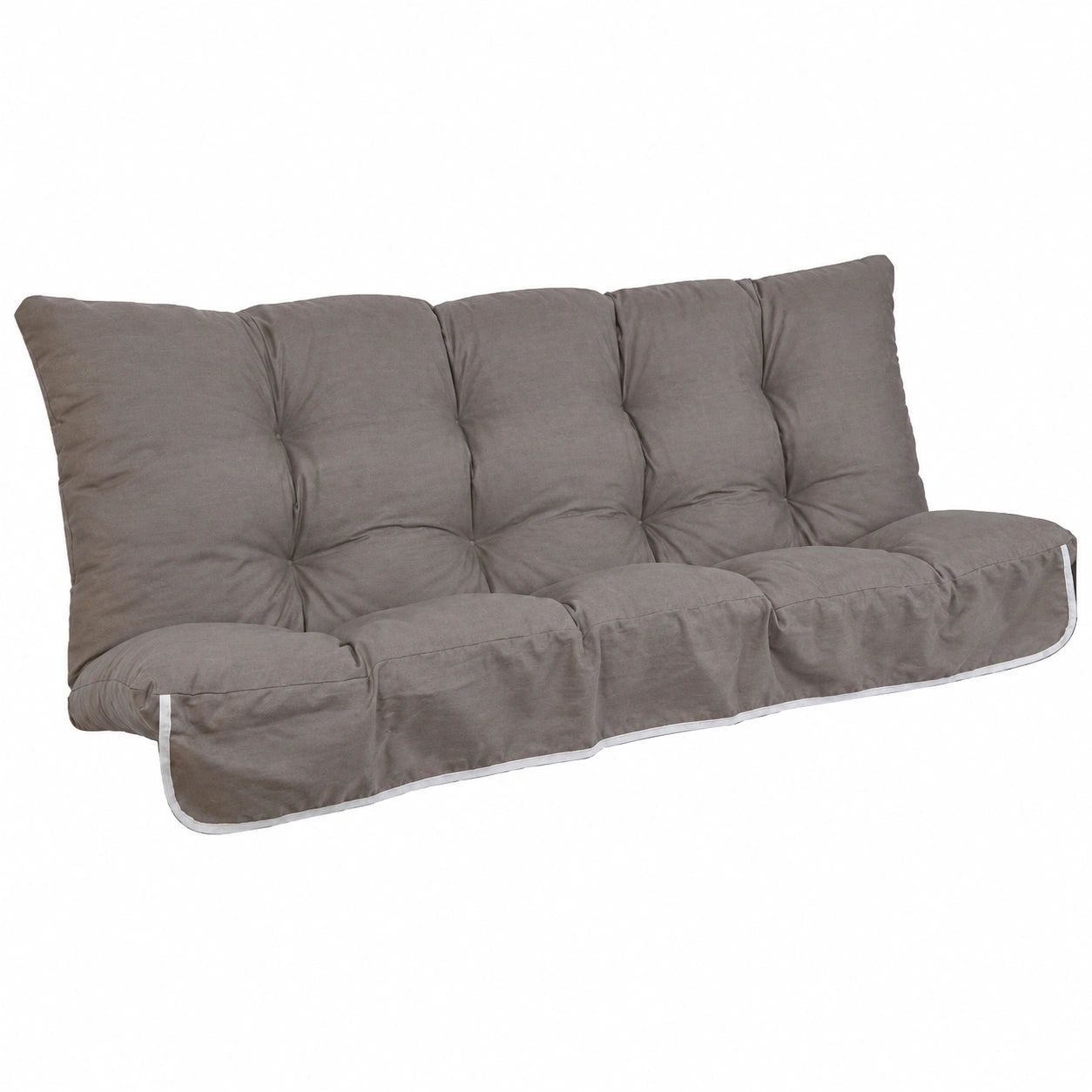 Cuscino per Dondolo da 4 Posti con Tettuccio Abbinato - Perfetto per Giardini - Made in Italy