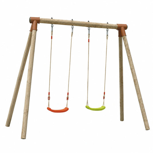 Iris Altalena Doppia in Legno per Bambini
