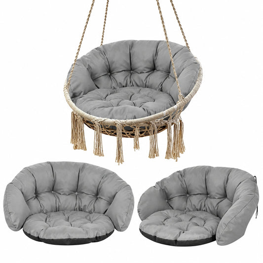 Cuscino Imbottito per Sedia a Dondolo Sospesa, 122x40 cm